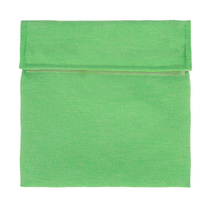 Eco-Friendly Reusable Food Storage Bag - Gray Rectangular Snack Bag