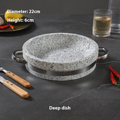 Eco-Friendly Natural Stone Bowl for Kitchen & Bathroom