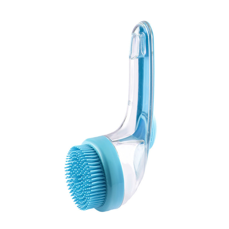 Eco-Friendly Pet Grooming Brush with Ergonomic Handle