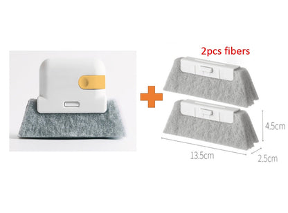 Eco-Friendly Window Track Cleaning Brush - Reusable & Efficient
