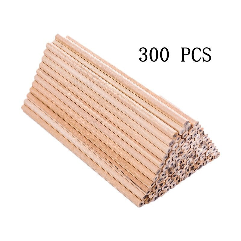 Eco-Friendly Natural Wood Hexagonal Pencils