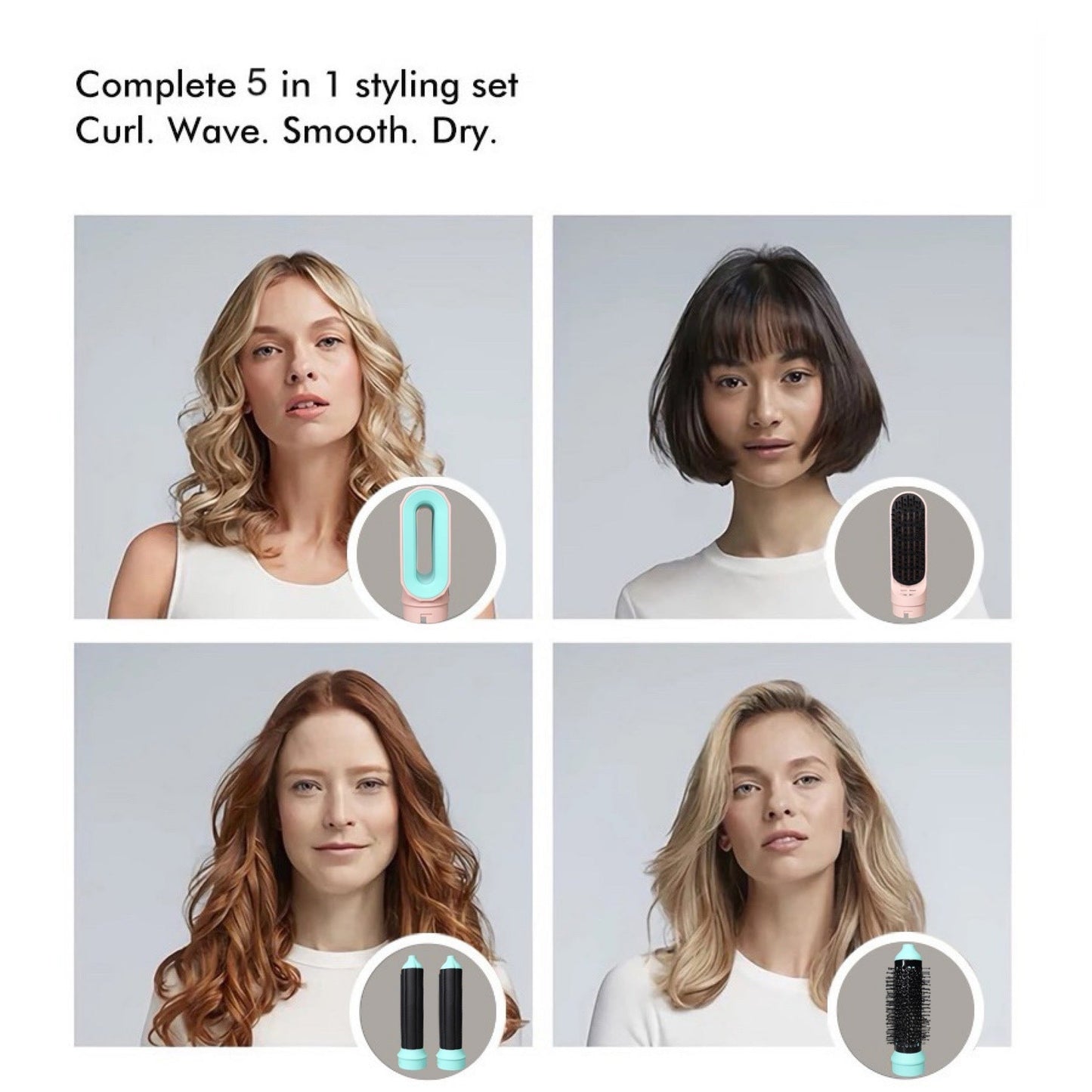Multi-Styler Complete Hair Tool Set - Eco-Friendly Styling