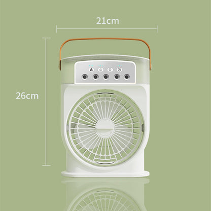 Portable Air Conditioner Cooling Fan with LED Lighting