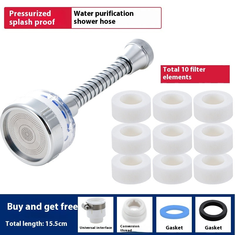 Water-Saving Filter Shower Head for Healthier Skin and Hair