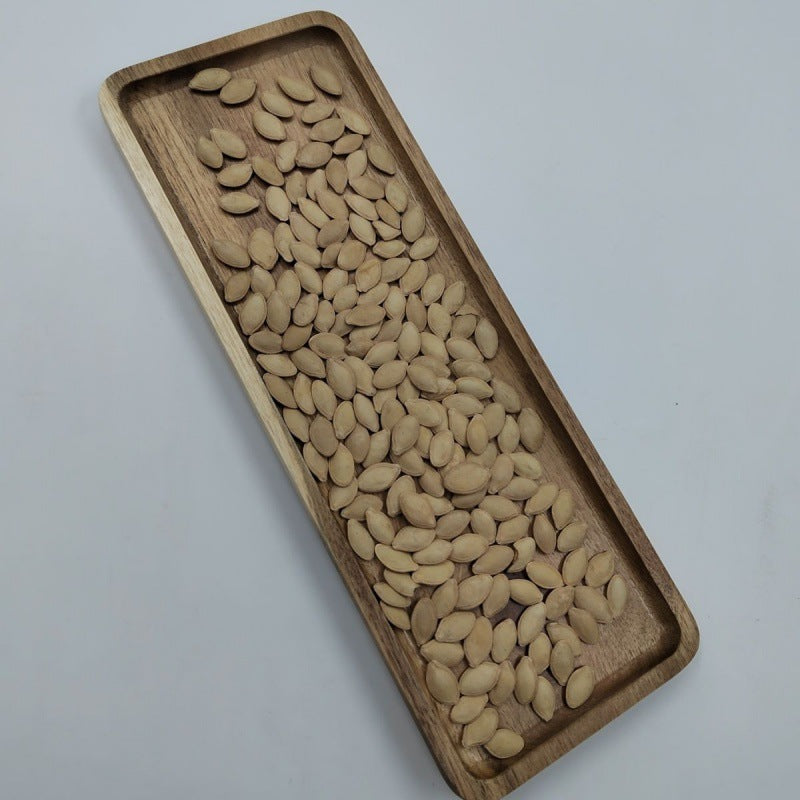 Eco-Friendly Natural Wood Tray - Sustainable Rectangular Serving Solution