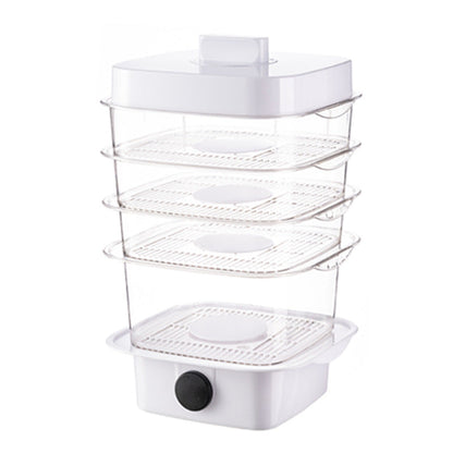Smart Eco-Friendly Food Steamer with Reusable Trays