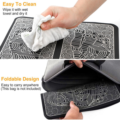 Rechargeable EMS Foot Massager Mat for Relaxation and Wellness
