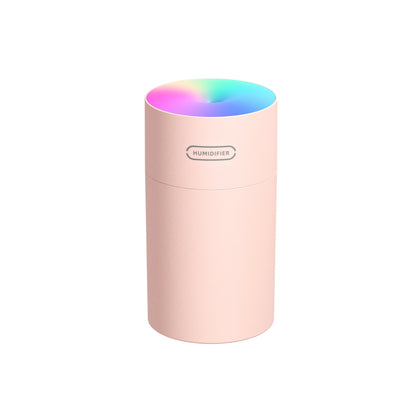 Compact Ultrasonic Humidifier with Aromatherapy and Water-Saving Technology