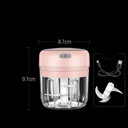 Compact Rechargeable Electric Mini Food Chopper for Effortless Meal Prep