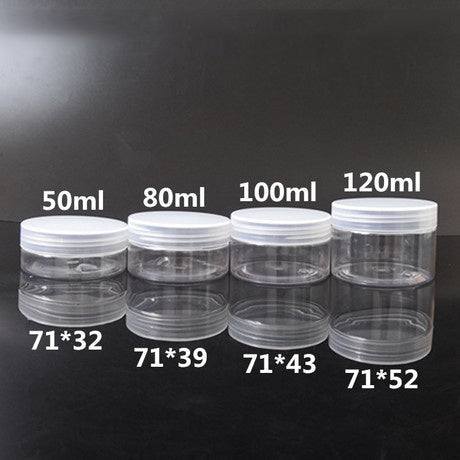 Eco-Friendly Clear Storage Jars with Black Lids - Sustainable Kitchen Organization