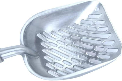 Durable Metal Litter Scoop with Recyclable Design