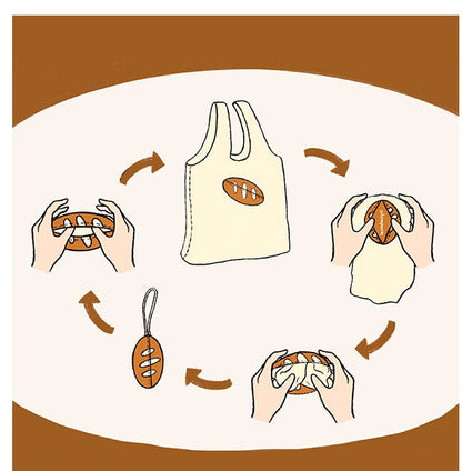 Eco-Friendly Dual-Purpose Shopping Bag & Bread Storage Cover
