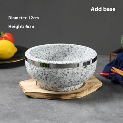 Eco-Friendly Natural Stone Bowl for Kitchen & Bathroom