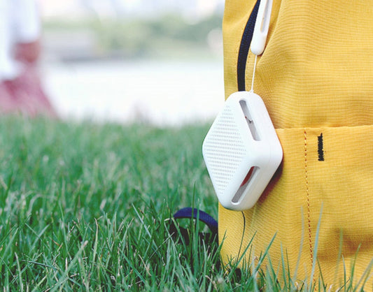 Portable Ultrasonic Mosquito Repellent Device with Plant-Based Mat