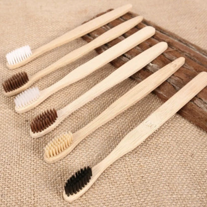 Eco-Friendly Bamboo Toothbrush Set - Sustainable Oral Care