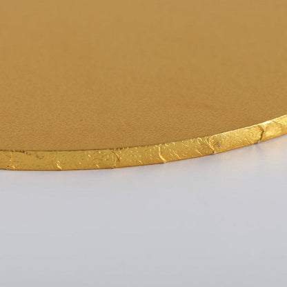 Gold Circular Eco-Friendly Coasters - Sustainable & Stylish