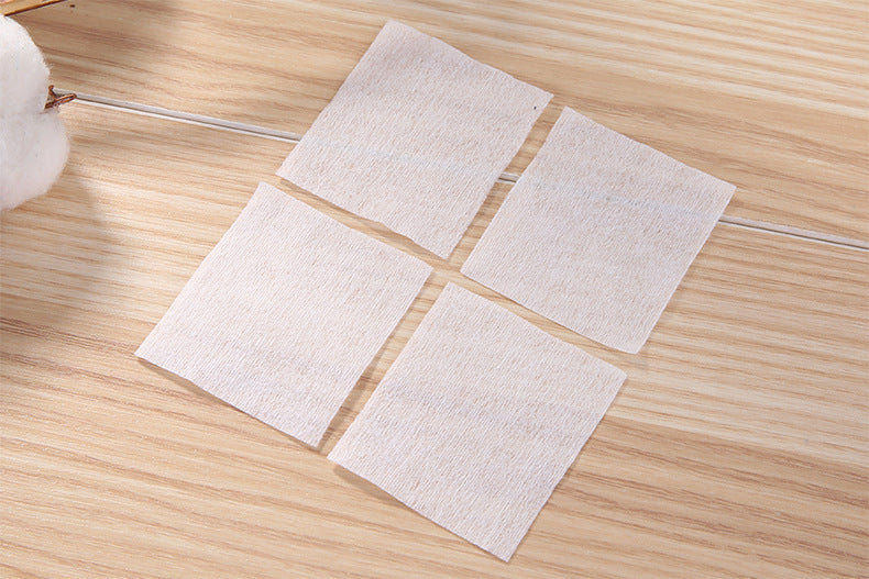 Eco-Friendly Square Cotton Pads for Makeup Removal