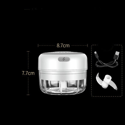 Compact Rechargeable Electric Mini Food Chopper for Effortless Meal Prep