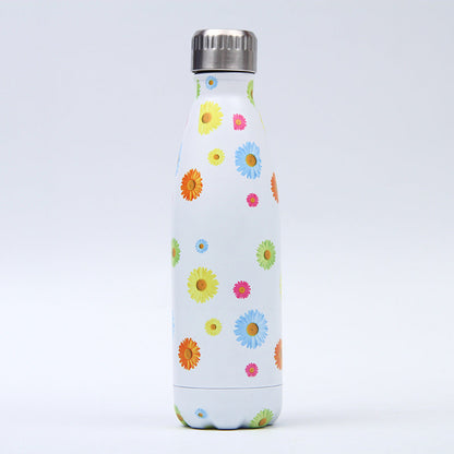 Insulated Stainless Steel Water Bottle - Eco-Friendly, Reusable, 500ml