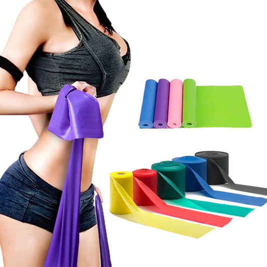 Multi-color resistance bands for versatile workouts