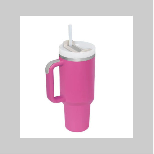 Personalized Insulated Travel Mug with Handle - Eco-Friendly & Customizable