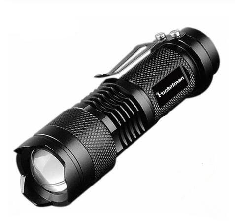 Eco-Friendly Outdoor Flashlight with Dual Power Options