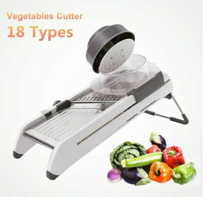 Versatile Mandoline Slicer for Precise Vegetable Cuts