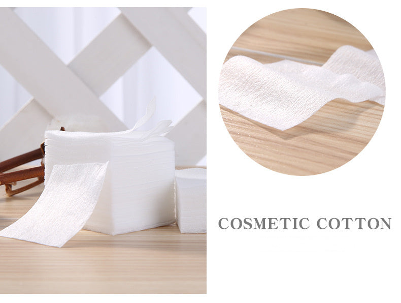 Eco-Friendly Square Cotton Pads for Makeup Removal