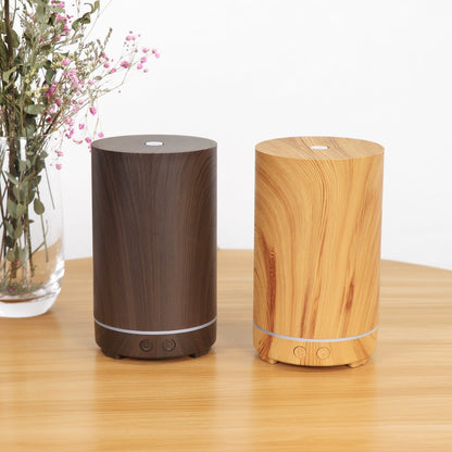 Eco-Friendly Wood Grain Essential Oil Diffuser for Aromatherapy & Humidifying