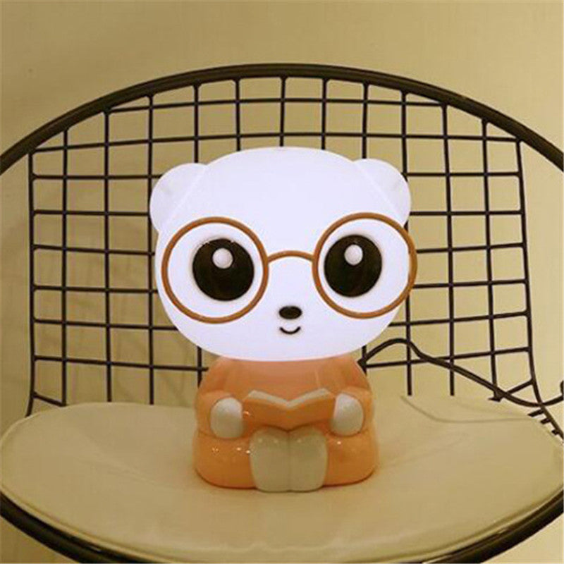 Energy-Efficient Bear LED Night Light for Kids