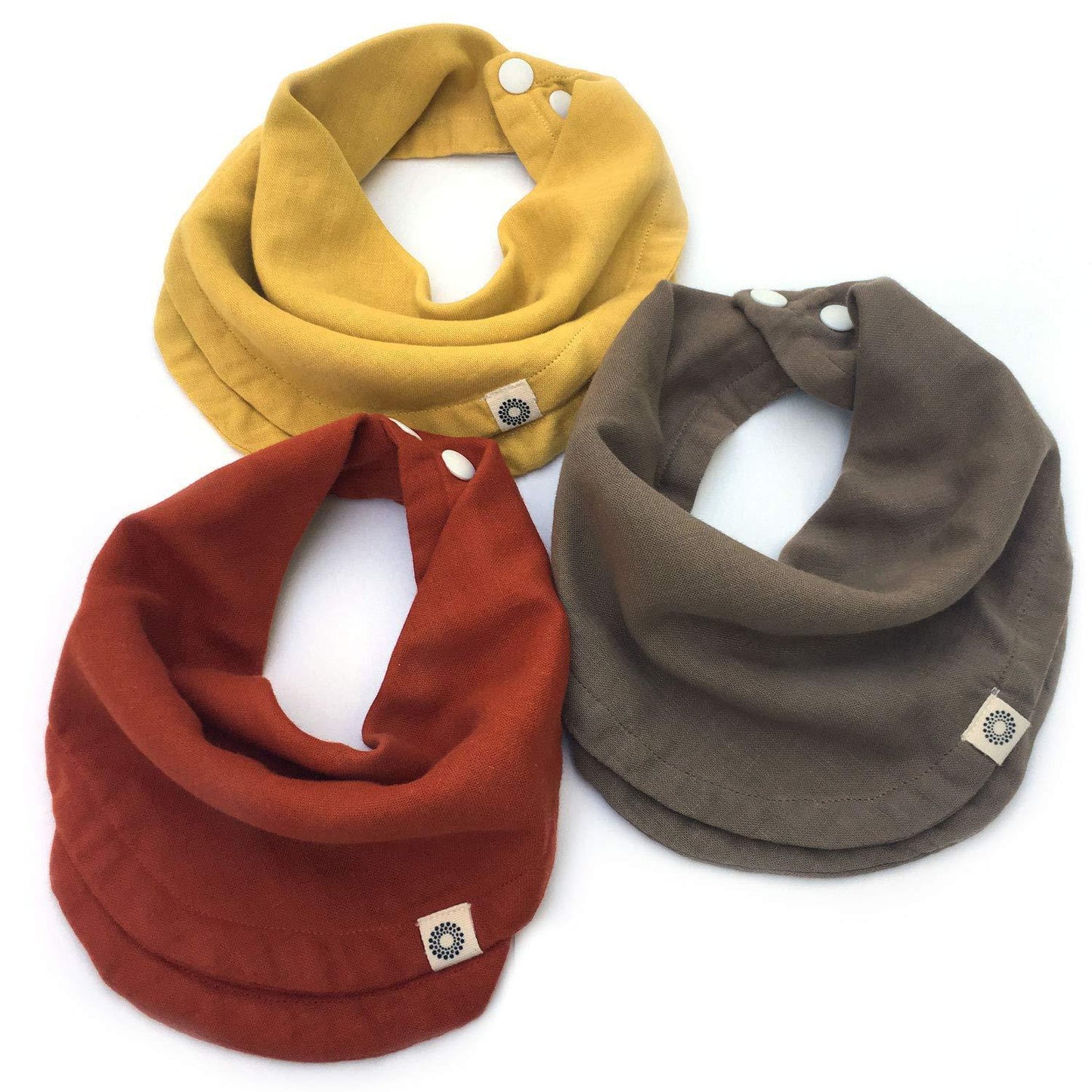 Organic Cotton Infinity Scarf Bibs - Eco-Friendly, Multi-Use Baby Accessory