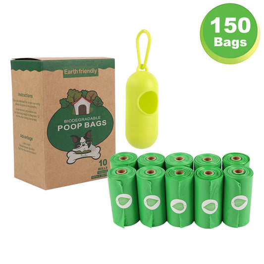 Eco-Friendly Biodegradable Poop Bags with Dispenser