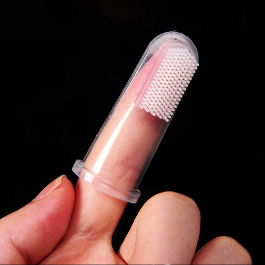 Eco-Friendly Silicone Finger Toothbrush for Sustainable Oral Care