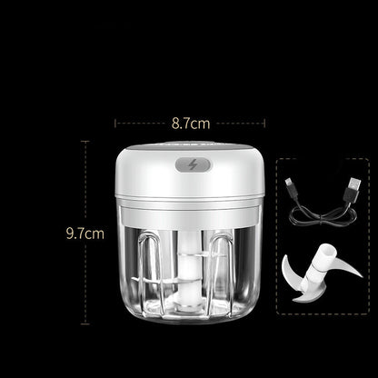 Compact Rechargeable Electric Mini Food Chopper for Effortless Meal Prep