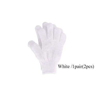 Eco-Friendly Exfoliating Gloves - Reusable Pink & Green Skin Care