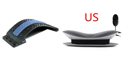 Ergonomic Electric Lumbar Massager for Home Use