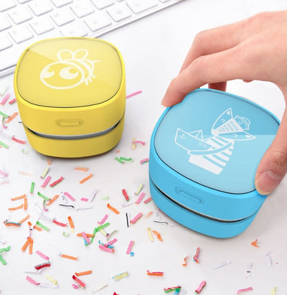 Compact USB Rechargeable Desktop Vacuum Cleaner - Eco-Friendly Mini Cleaner