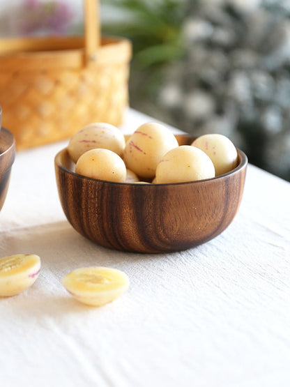 Eco-Friendly Nested Wooden Bowls for Sustainable Living
