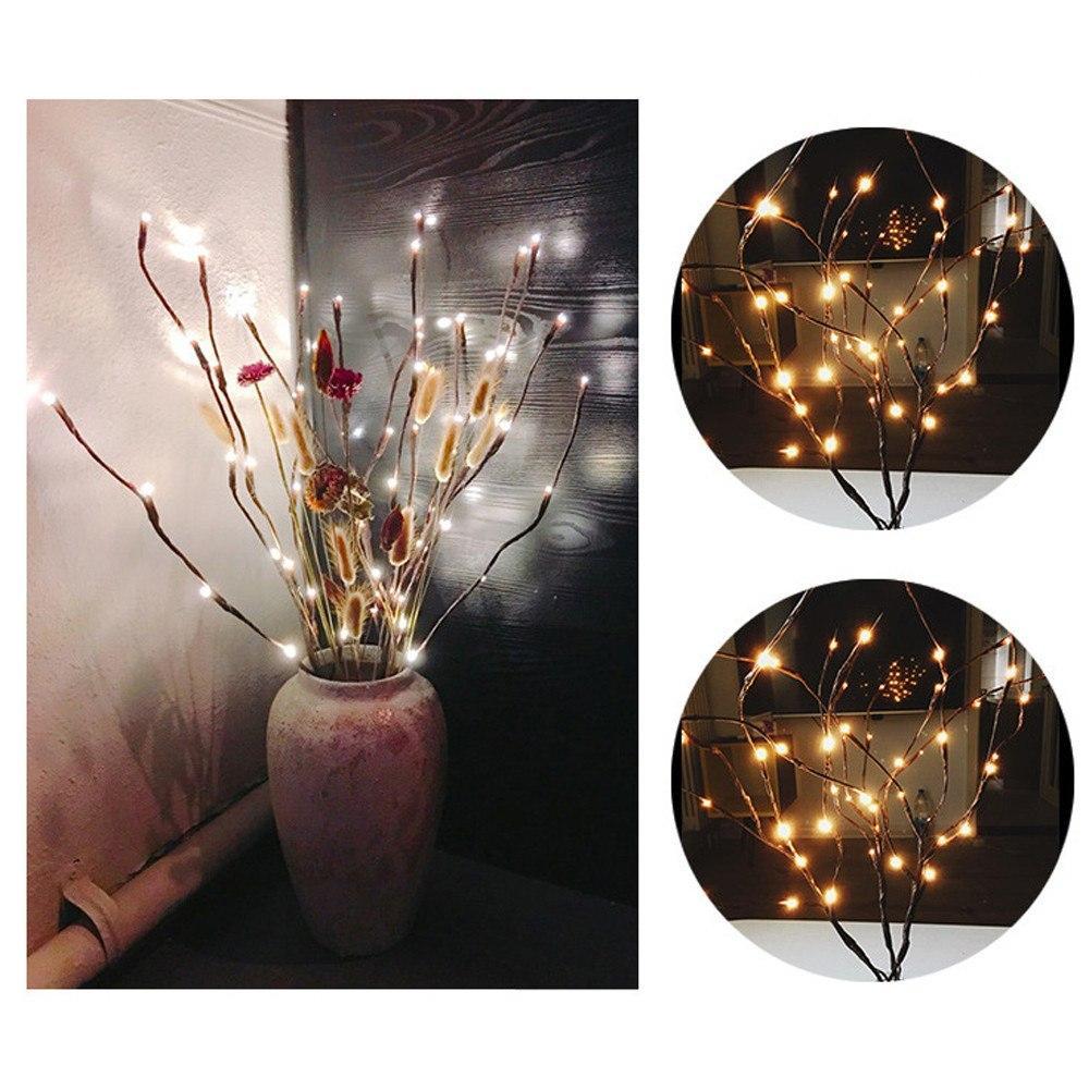 Energy-Efficient LED Light Branches for Home Décor