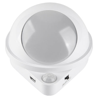 Energy-Efficient Motion Sensor Night Light - Dome-Shaped LED