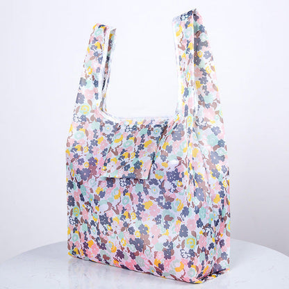 Eco-Friendly Reusable Shopping Bag with Polar Bear Print