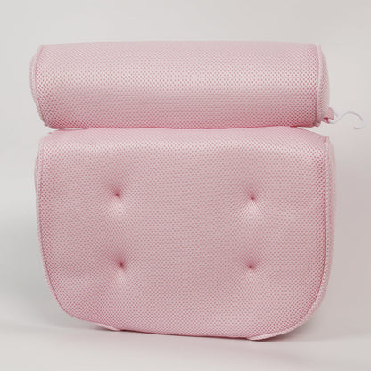 Luxurious Quick-Dry Contoured Bath Pillow with Headrest
