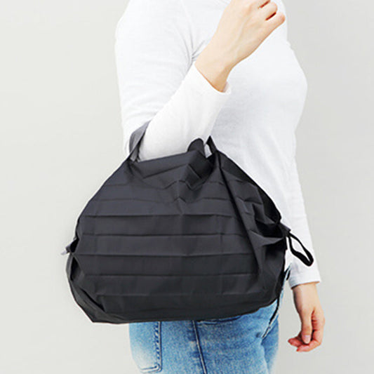 Eco-Friendly Reusable Black Shopping Bag