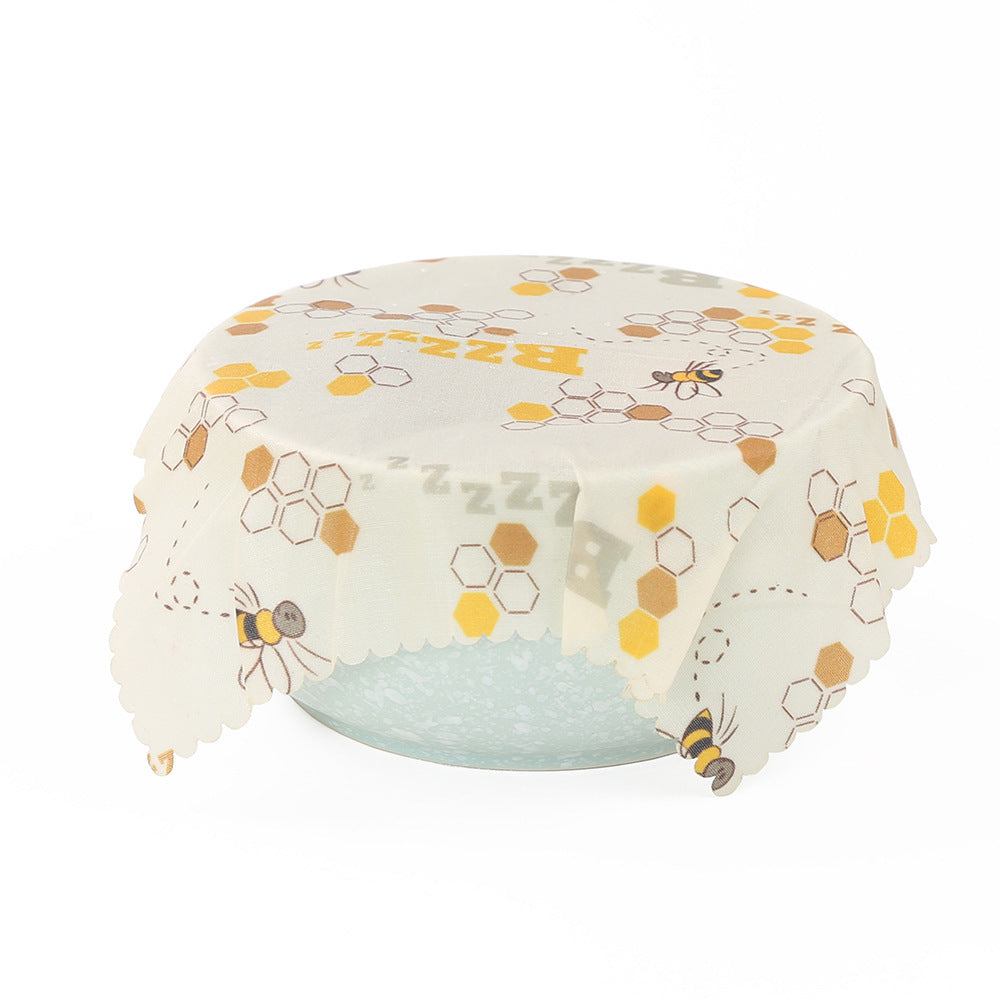 Multicolored Reusable Beeswax Food Wraps for Eco-Friendly Storage