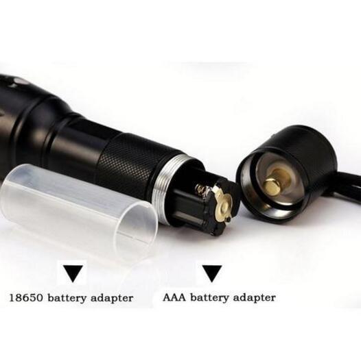 Eco-Friendly Rechargeable Aluminum Flashlight - Durable & Sustainable Lighting Solution