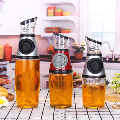 Eco-Friendly Oil Dispenser with Precise Pouring Spout
