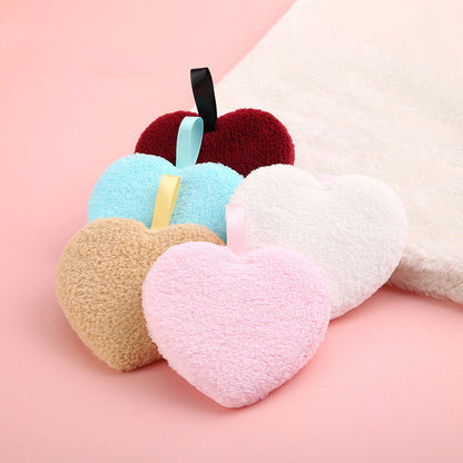 Eco-Friendly Heart-Shaped Bath Sponges - Reusable & Biodegradable