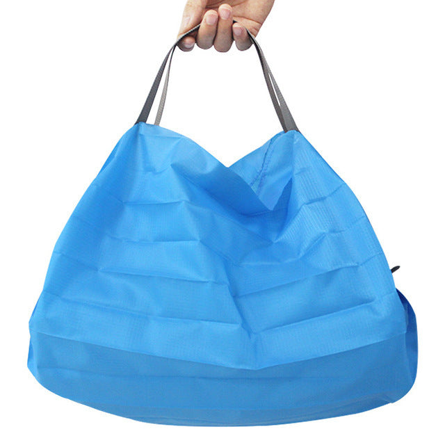 Eco-Friendly Reusable Black Shopping Bag - Sustainable Grocery Tote