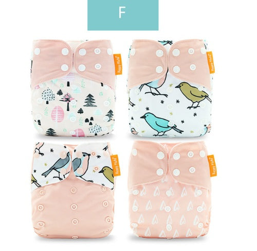 Eco-Friendly Reusable Cloth Diapers - Sustainable, Adjustable, and Gentle on Baby's Skin