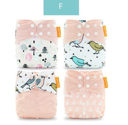Eco-Friendly Reusable Cloth Diapers - Sustainable, Adjustable, and Gentle on Baby's Skin